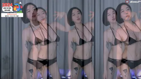 Afreecatv촉촉한소현加特林豹纹热舞20240101Hot Dance